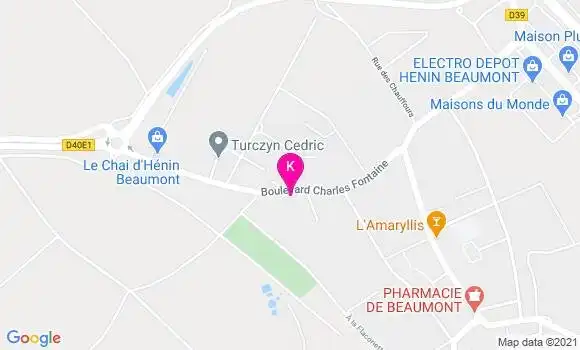 Localisation Maxime Bataille