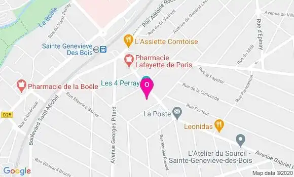Localisation Alain Bernard