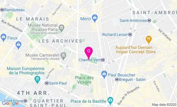 Localisation Virginie Rostain