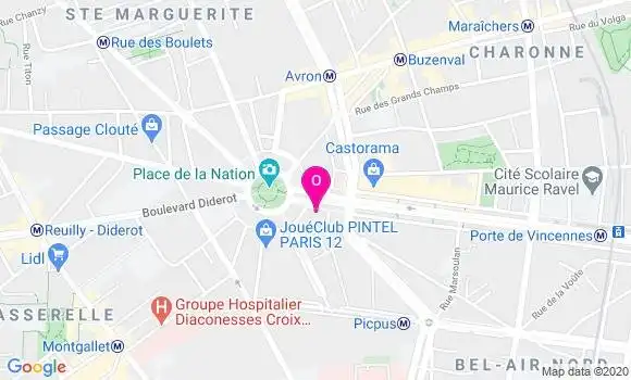 Localisation Aude Launay Nicolas