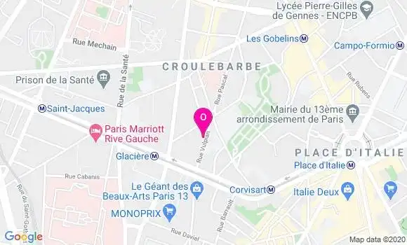 Localisation Lucas Perier