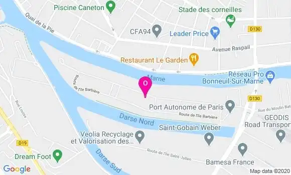 Localisation Cesar Perrenot