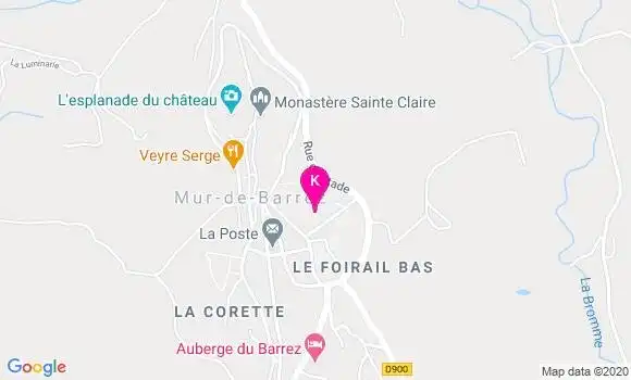 Localisation Claire Marty