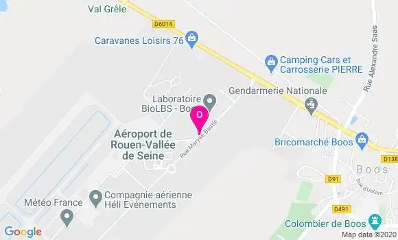 Localisation Caroline Nieullet