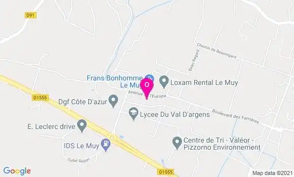 Localisation Kim Jaffredo