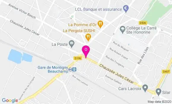 Localisation Emeline Cauffet