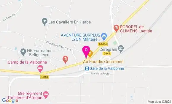 Localisation Marion Corneloup