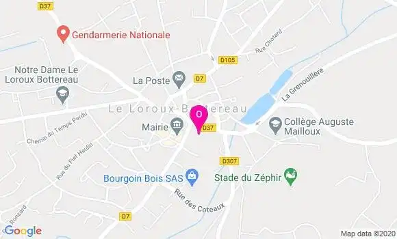 Localisation Melanie Coquantin
