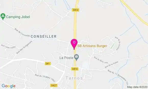Localisation Maider Arla