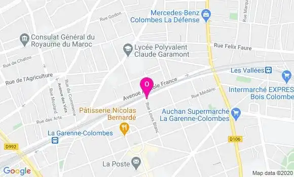 Localisation Valerie Verla