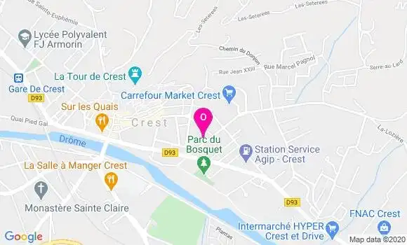 Localisation Sabine Prunier