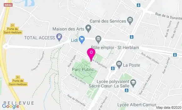 Localisation Hubert Cordonnier