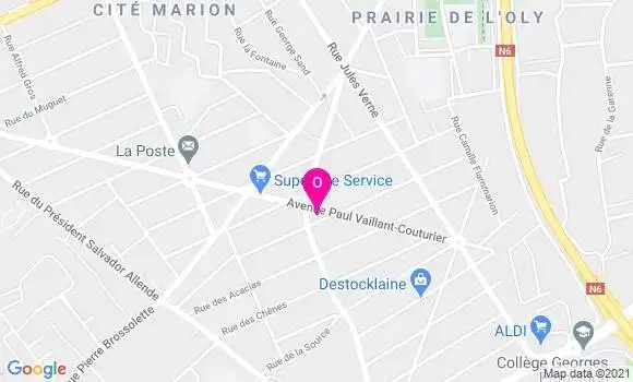Localisation William Damien
