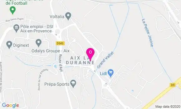Localisation Laurine Toulemonde