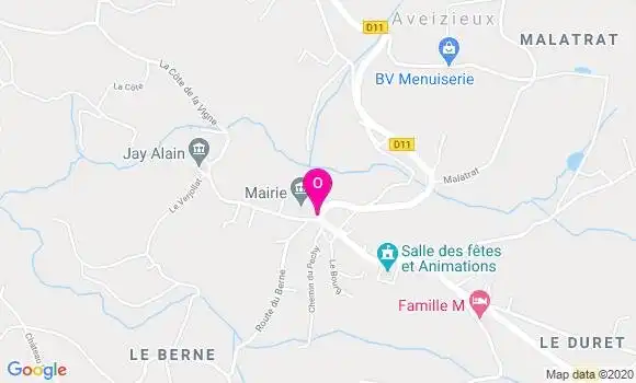 Localisation Baptiste Rossillol