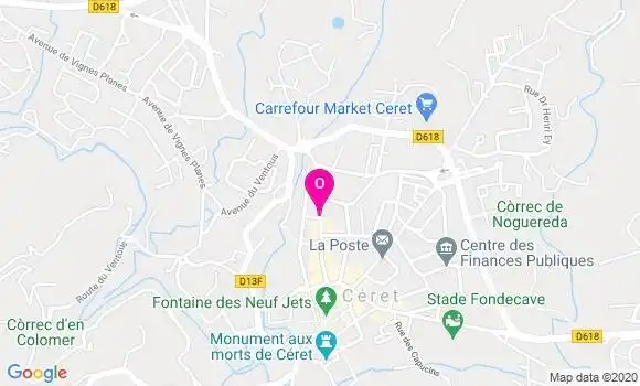 Localisation Virginie Serarols