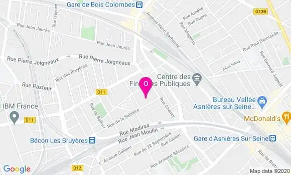 Localisation Camille Gaudin