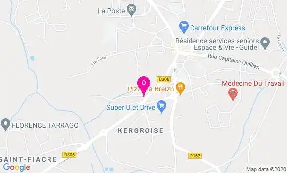 Localisation Meryem Le Borgne