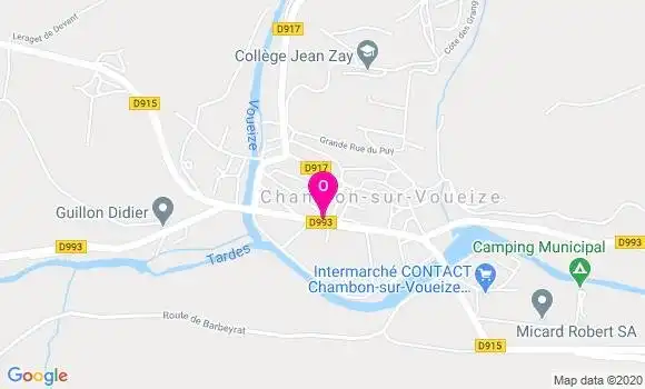 Localisation Emily Duhayon
