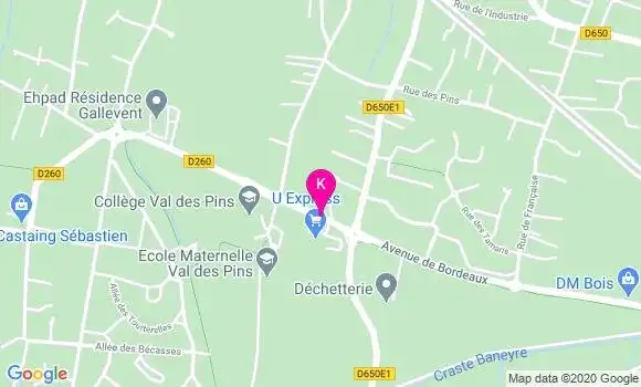 Localisation Jean Marc Dizac