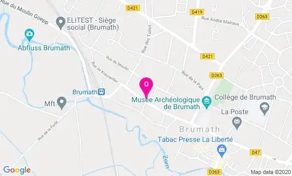 Localisation Perrine Camen