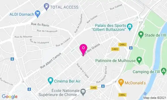 Localisation Mathilde Ventejou