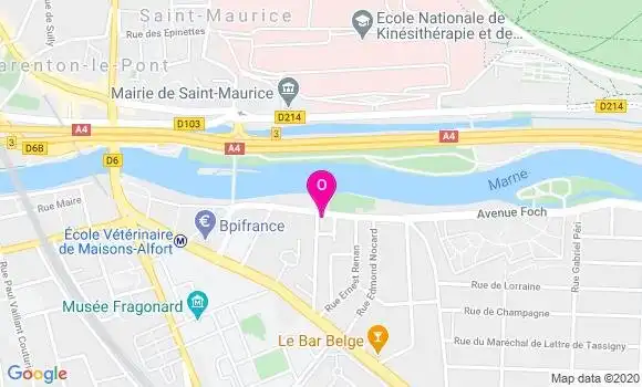 Localisation Arnaud Missinhoun