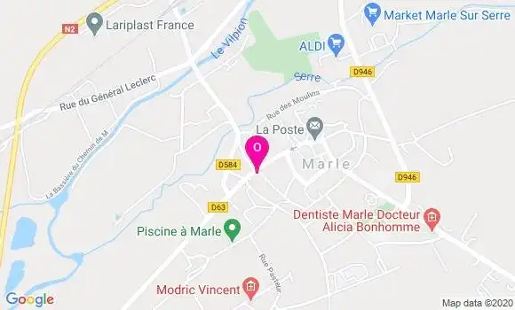 Localisation Christian Bador