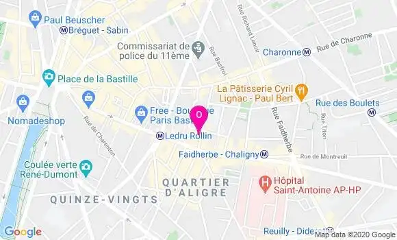 Localisation Julie Cordier