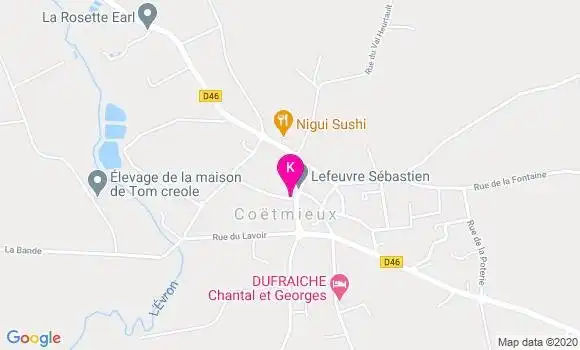 Localisation Eric Moraldo