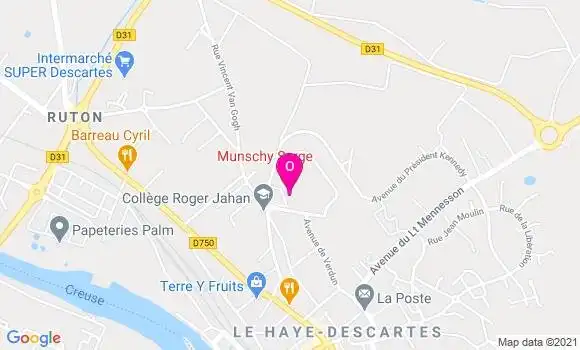 Localisation Charlotte Velier