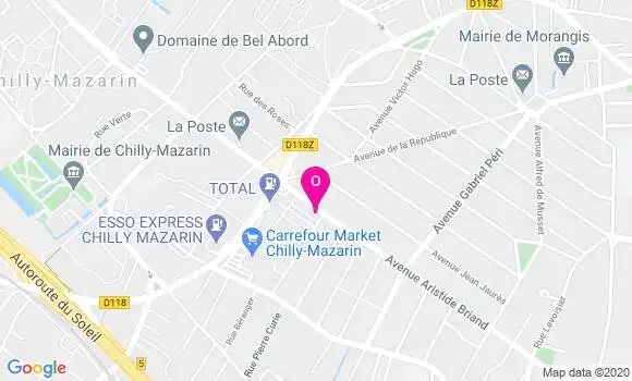 Localisation Jonathan Bourguignon