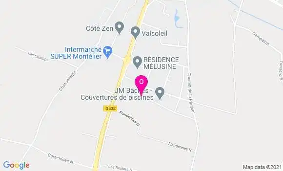 Localisation Marion Gougis