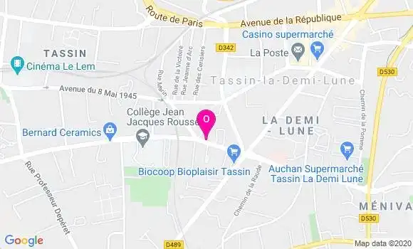 Localisation Geordie Cholet
