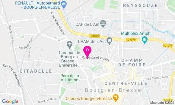 Localisation Anne Laure Vieux