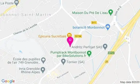 Localisation Christiane Lamberbourg