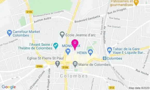 Localisation Deborah Bourdoncle
