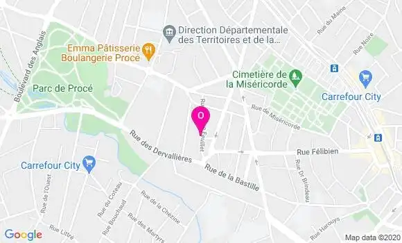 Localisation Daniel Chopineaux