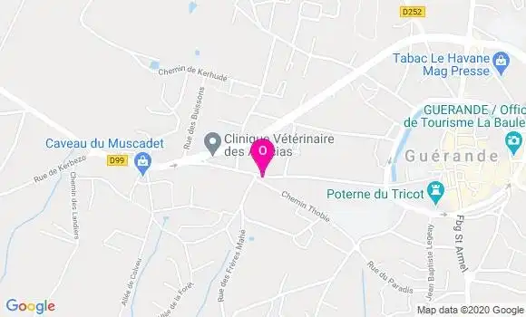Localisation Simon Paressant