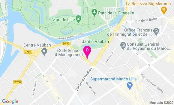 Localisation Simon Pierre Mallong Fortrie