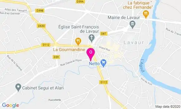 Localisation Francois Michel Djabaku