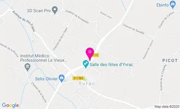Localisation Jean Baptiste Deus Lalanne