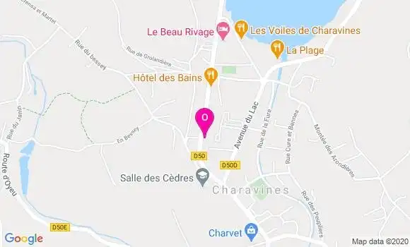Localisation Damien Fievet