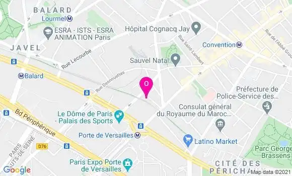 Localisation Nadine Lonlas