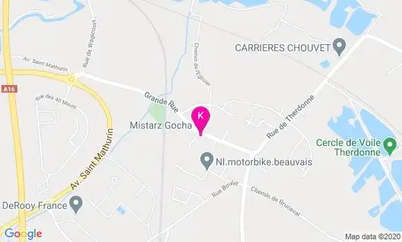 Localisation Celine Vervier