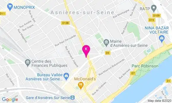 Localisation Tony Gars