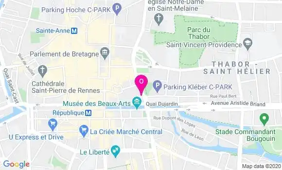 Localisation Louis Parizet