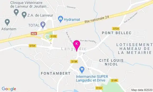 Localisation Helene Garnier