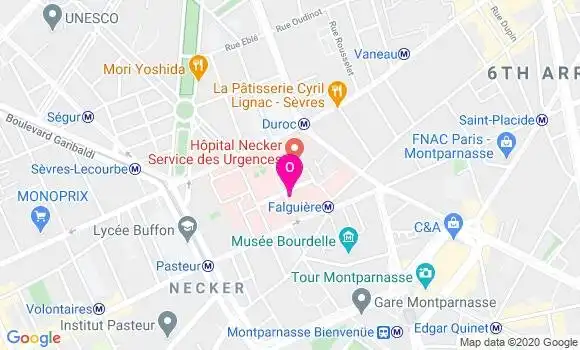 Localisation Lauriane Vedrenne