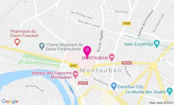 Localisation Anne Fauvel